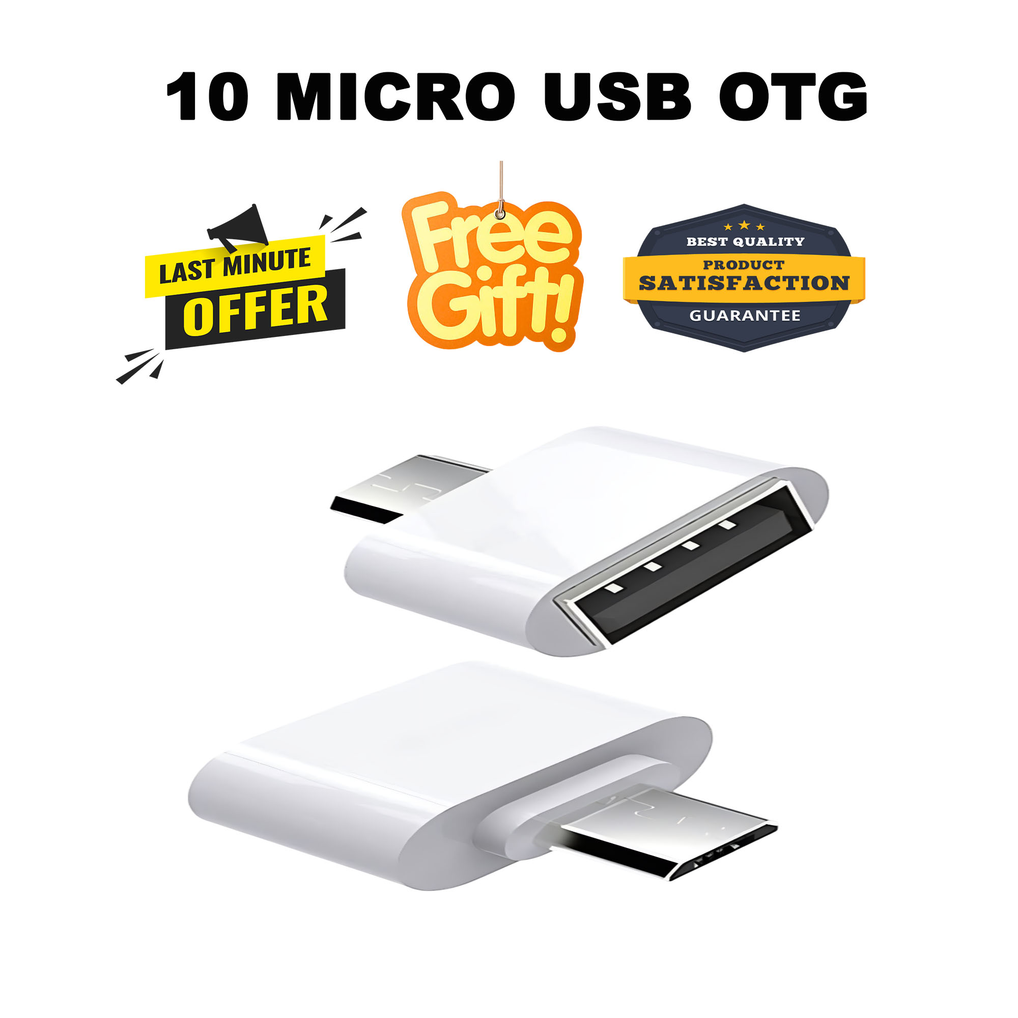 Micro USB OTG Adapter | Female USB To Male Micro USB