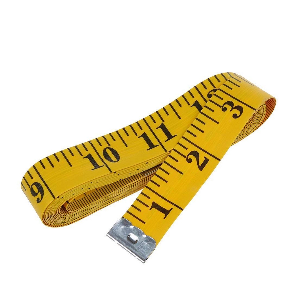 2 Pieces Soft Tape Measure, Double Scale 60 in /150 cm Fabric Tape Measure  Sewing Ruler Fashion Tape, for Sewing Tailor Body Measuring Flexible Tape  Sewing Crafts price in UAE,  UAE