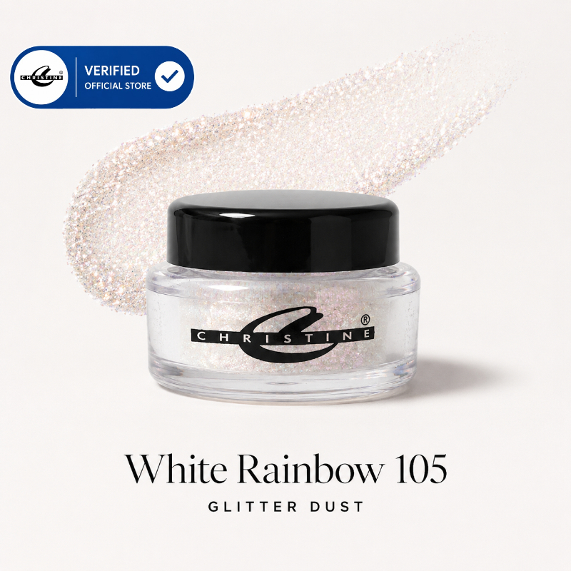Christine Glitter Dust - Shade 105 White Rainbow