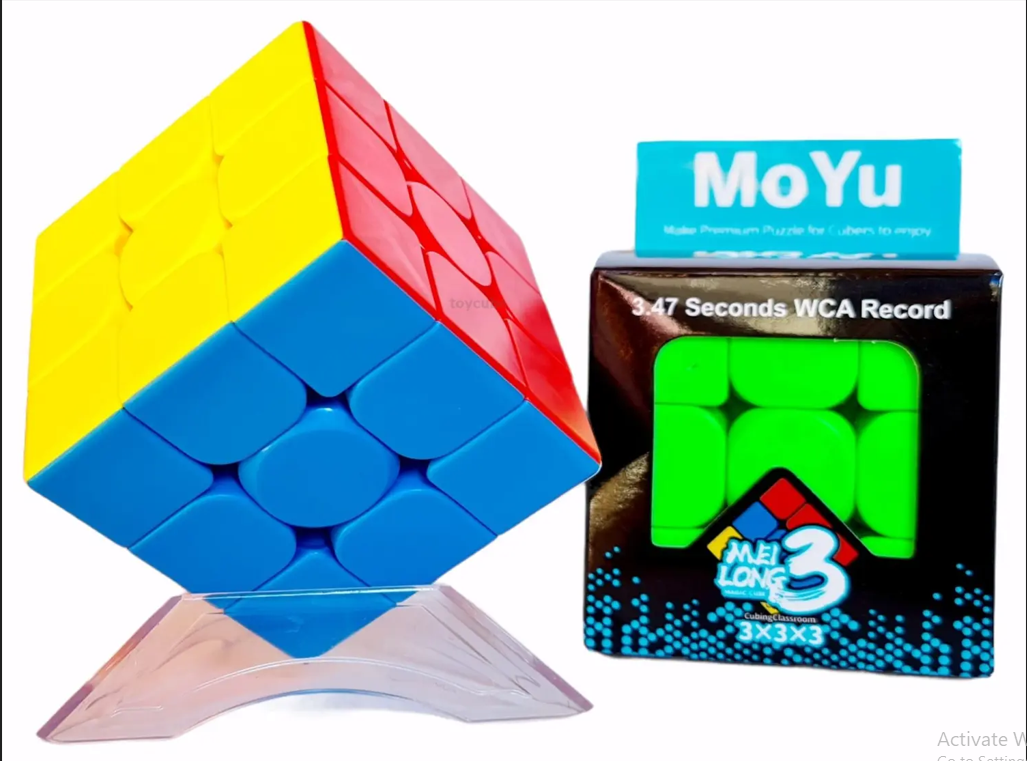 Moyu Meilong 3M 3x3x3 Magnetic Speed Cube  Cubing Classroom Puzzle Magic Cube  Smooth Twist Rubik Cube for Kids & Beginners  Children Brain Teaser Toys  Puzzle Cube for All Ages  Free Delivery and Discounts Available