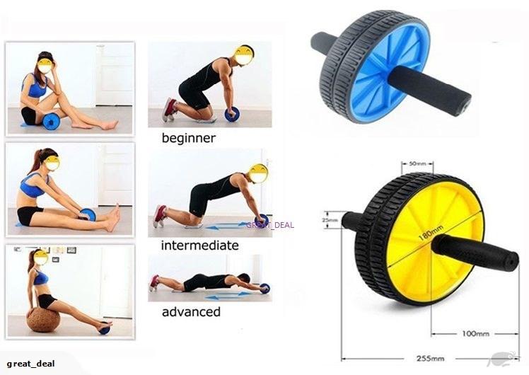 Abdominal Fitness AB Wheel Roller Single