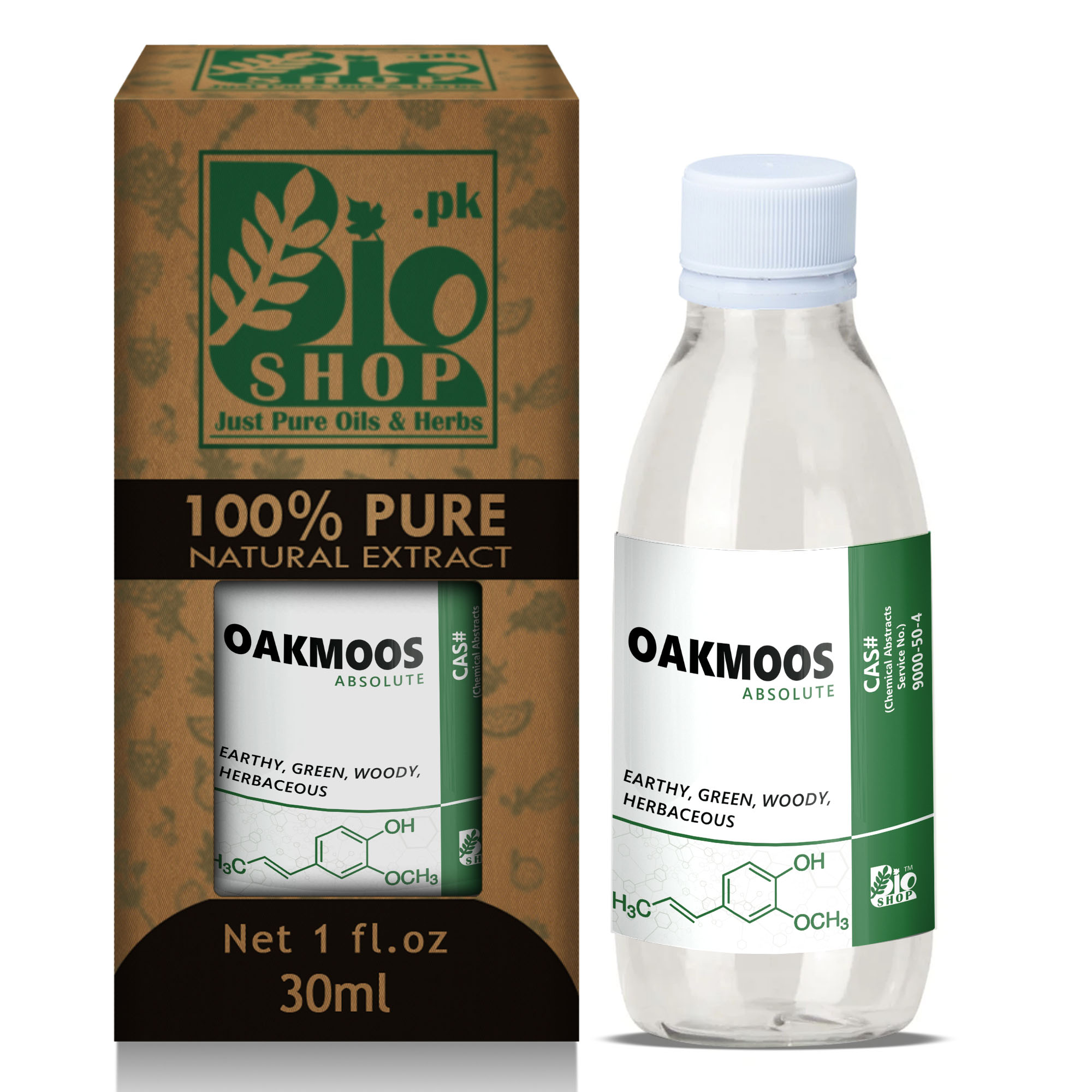 Oakmoss Green Absolute Pure Essential Oil 