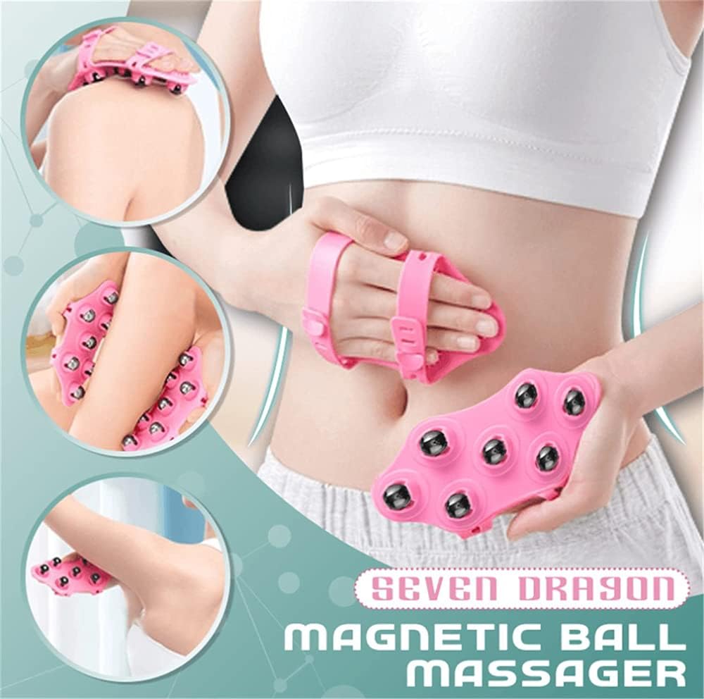 7 Beads Multifunctional Massage Roller Ball Massager Professional Abdominal Massage Pressotherapy Portable Massageador Muscular