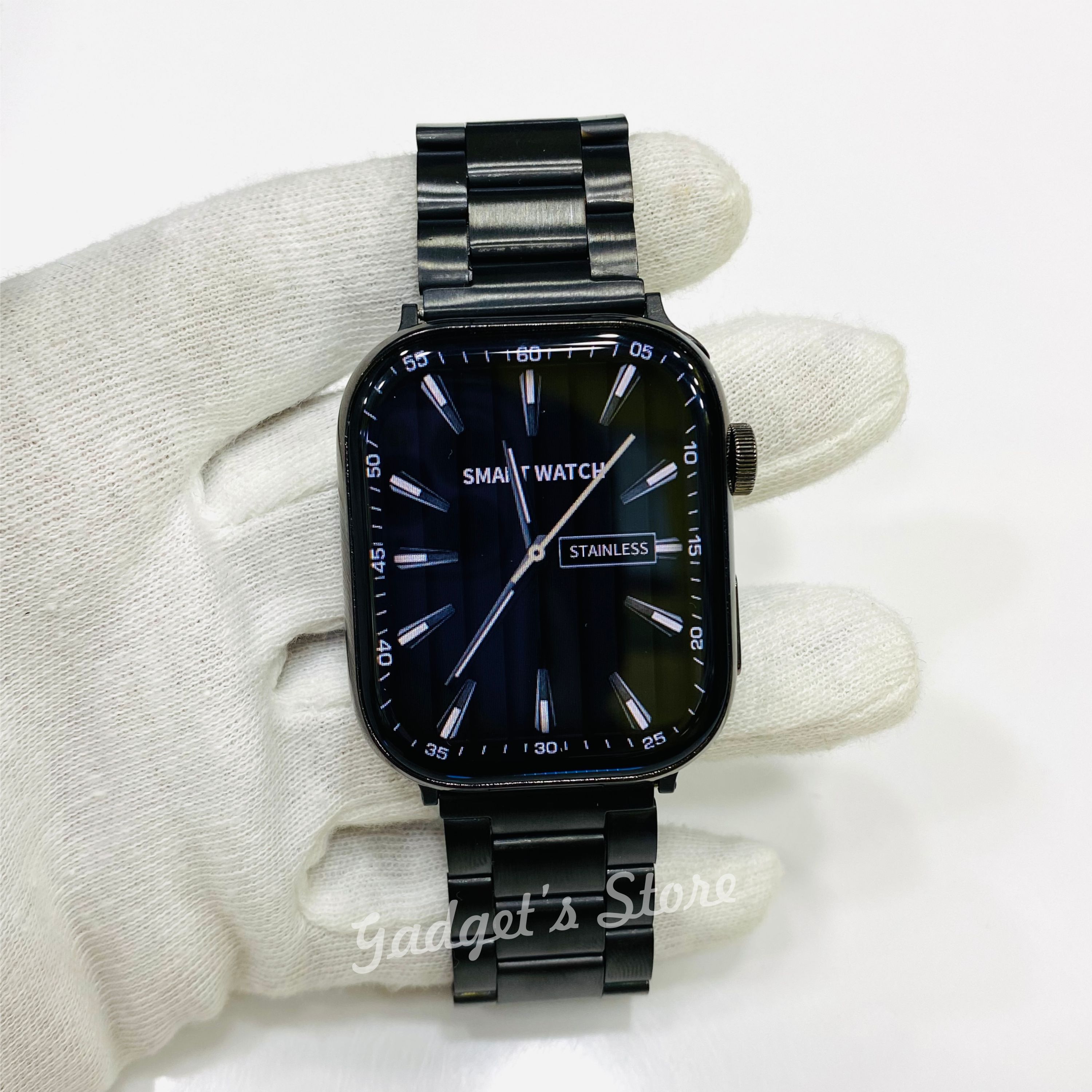 Smart Watch Max with Rolexx Chain Full Edge Display Screen