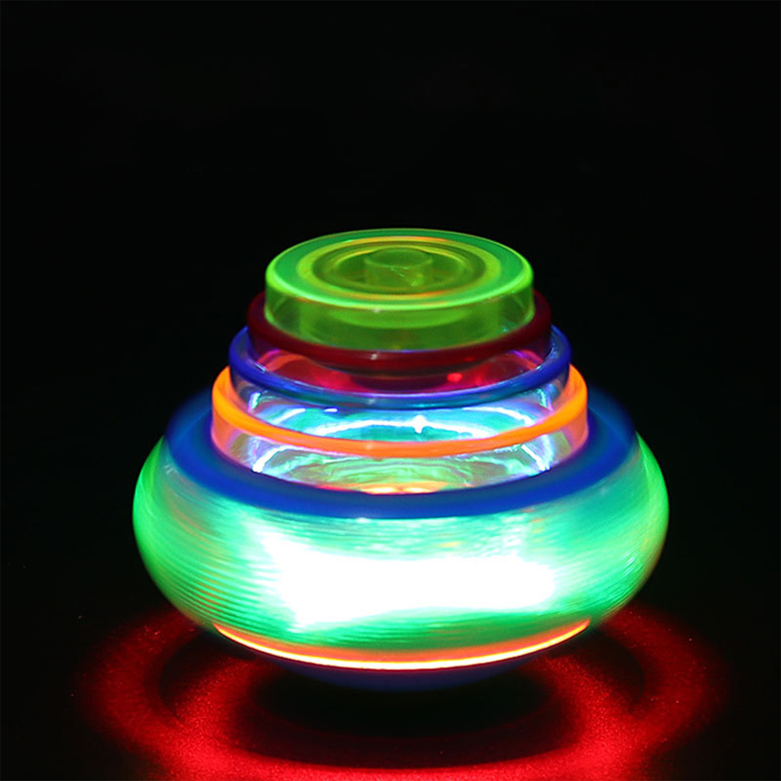 Stylish Lattoo with LED Light & Music Spinning Toy for Kids