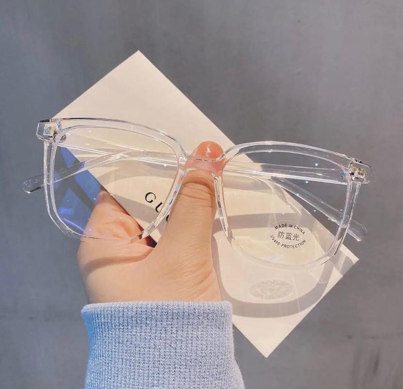 AlRashid Shopping Store New Transparent Lightweight Anti Glare UV Ray Eyeglasses For Men/Women