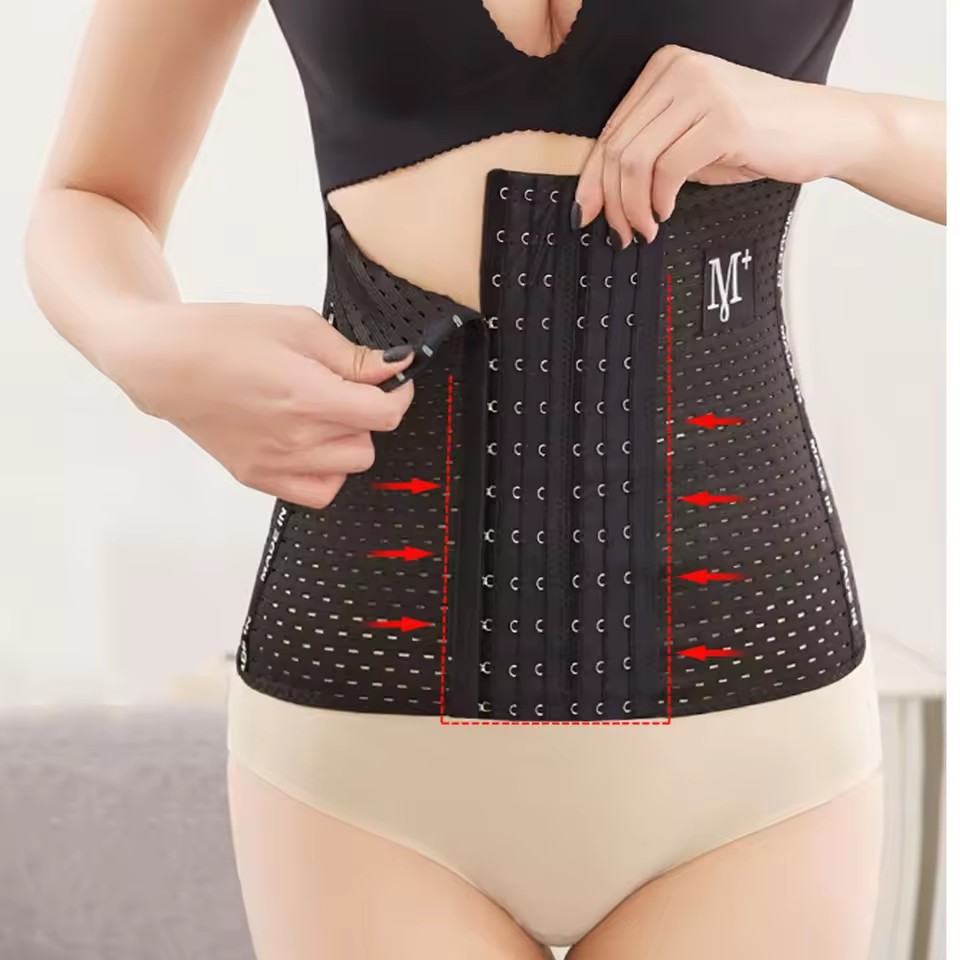 Postpartum Maternity Girdle Belt for Women's Belly Belt Hollow Corset Sports Fitness Reducing Waist Body Shaper For Girls