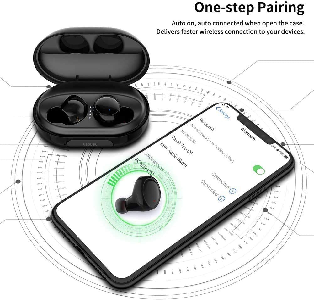 Touch Two C5 Ture Wireless Earbuds with 