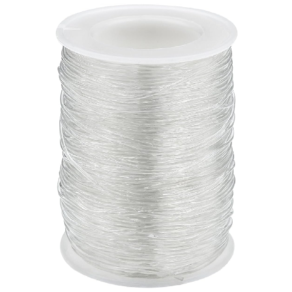 Transparent Stretch Elastic Spool Rope Cord Crystal Thread String 0.8mm Jewelry Making Beading Bracelet Wire Fishing-KS