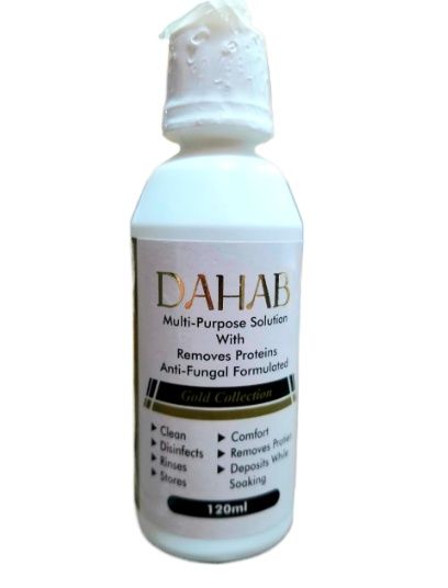 Dahab Lens Liquid Lens Solution Lens Water 120 ML