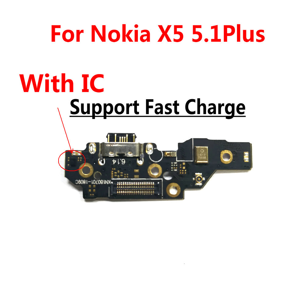 Type-C USB Charging Port Charger Dock Board Connector Mic Flex