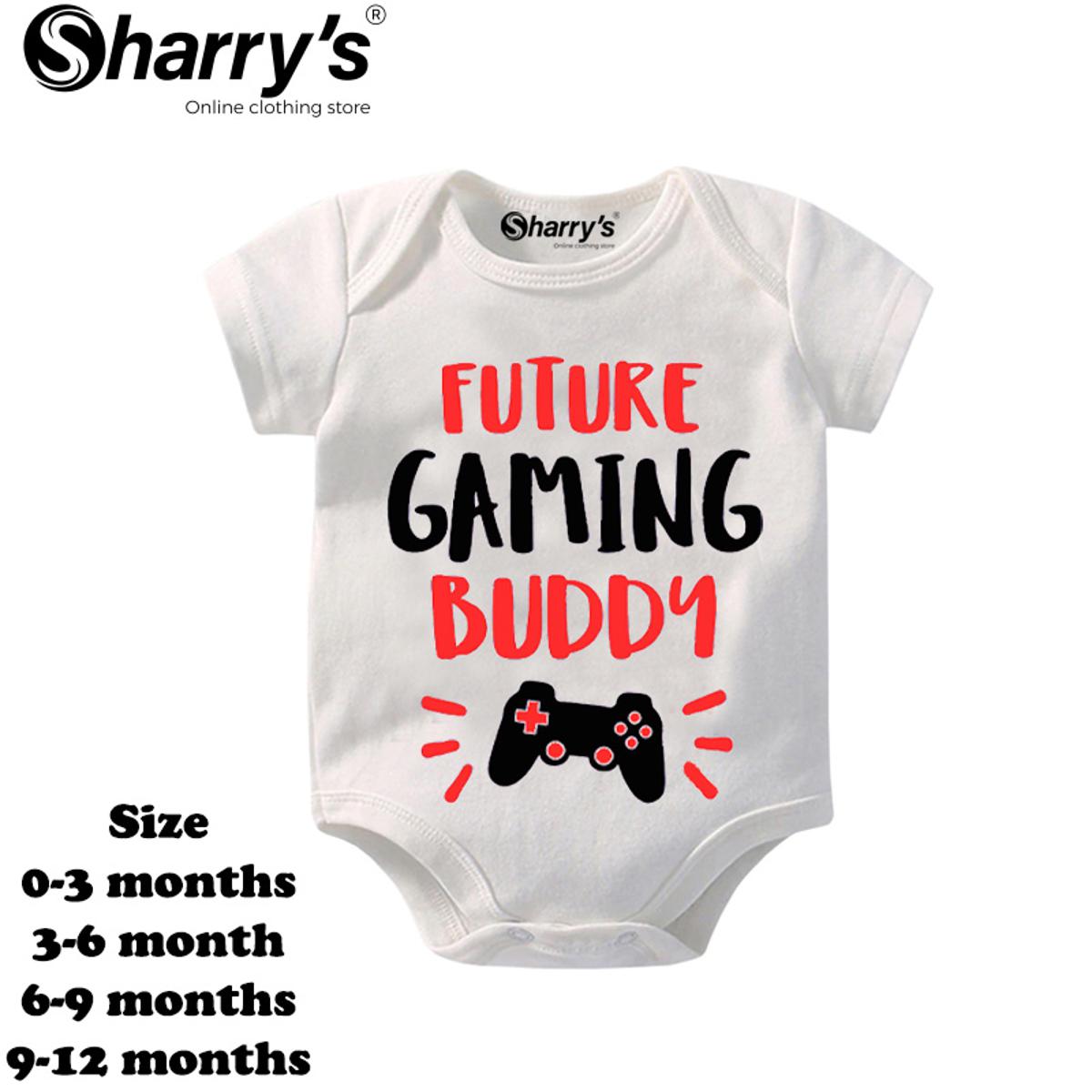Sharrys Half Sleeves Baby Romper Bodysuit For Babies infant Onesis 0-14 Months Summer Wear Trendy Printed