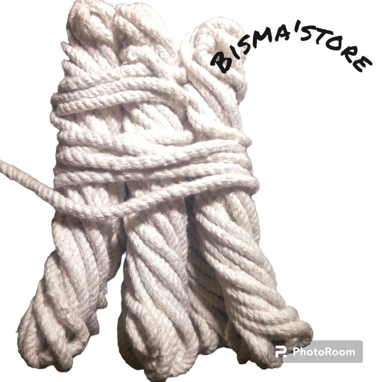cotton rope heavy duty for multi purposes white rope  in defrent length