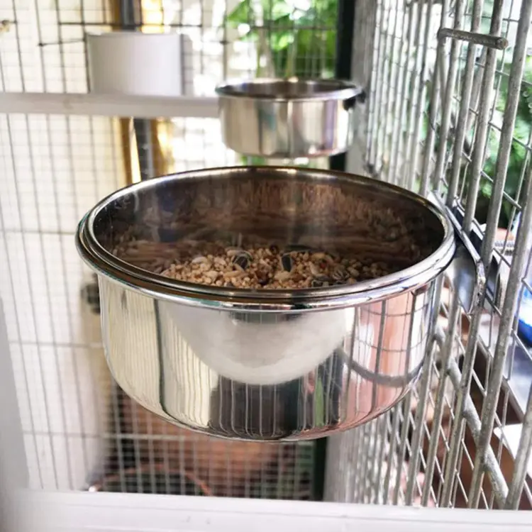 Bird cage hot sale food dishes