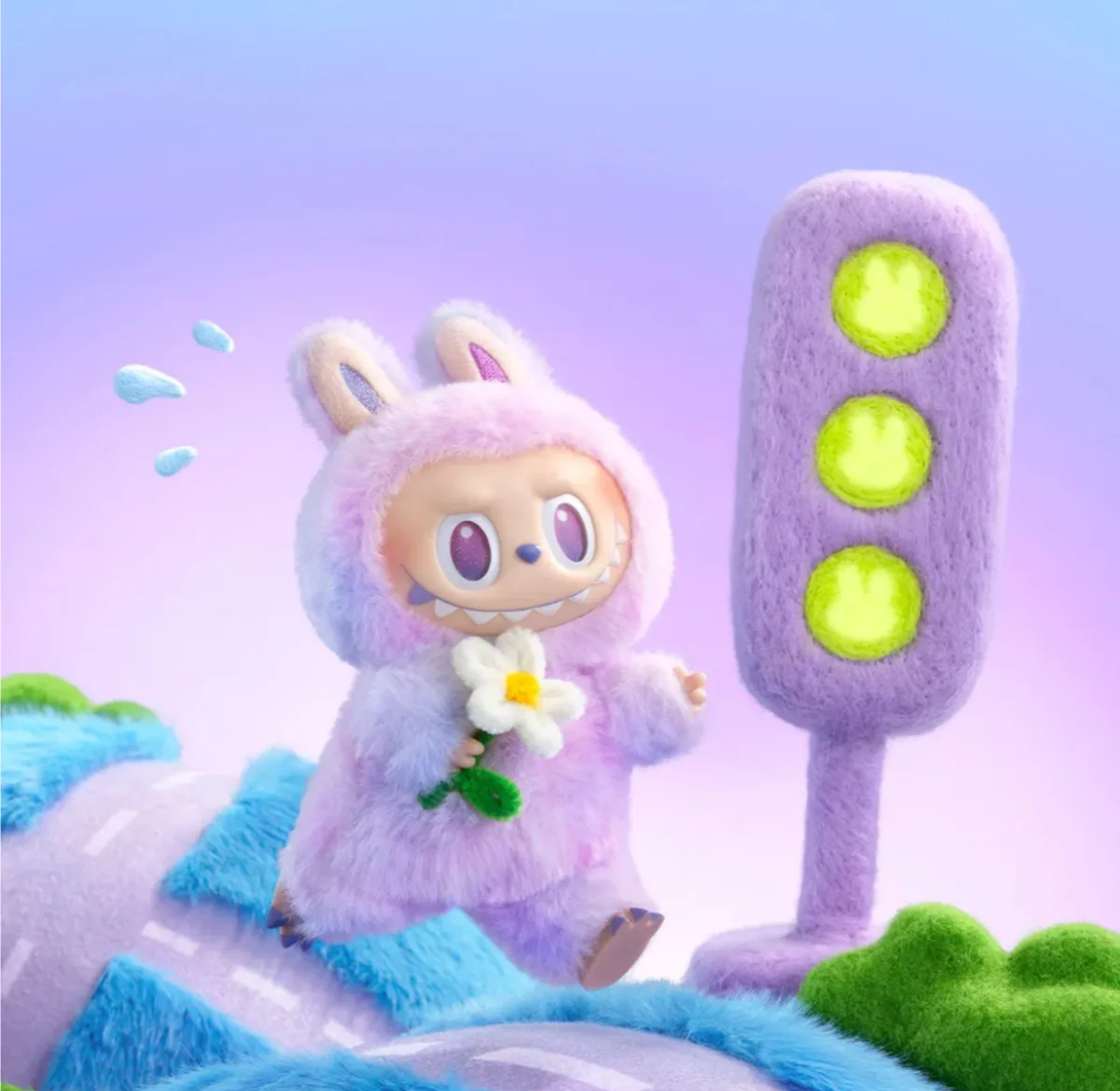 Dazzio.pk - Original Quality Labubu Doll Blind Box V3 - 7inches / 17cm Original Size – Labubu Dolls Toy Key Chain Premium Labubu Plushie Monster - Original Labubu Big Into Energy Collection with Hanging Loop