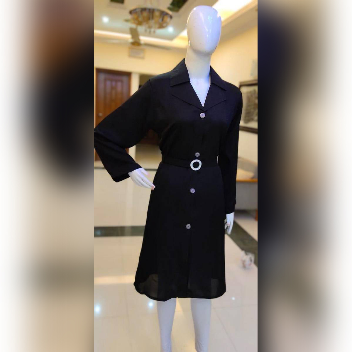 abaya short coat style