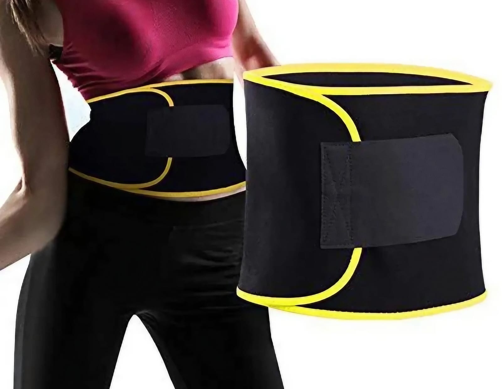 Women's Hot Sweat Neoprene Shapers Slimming Belt Waist Trainer Cincher for Weight Loss