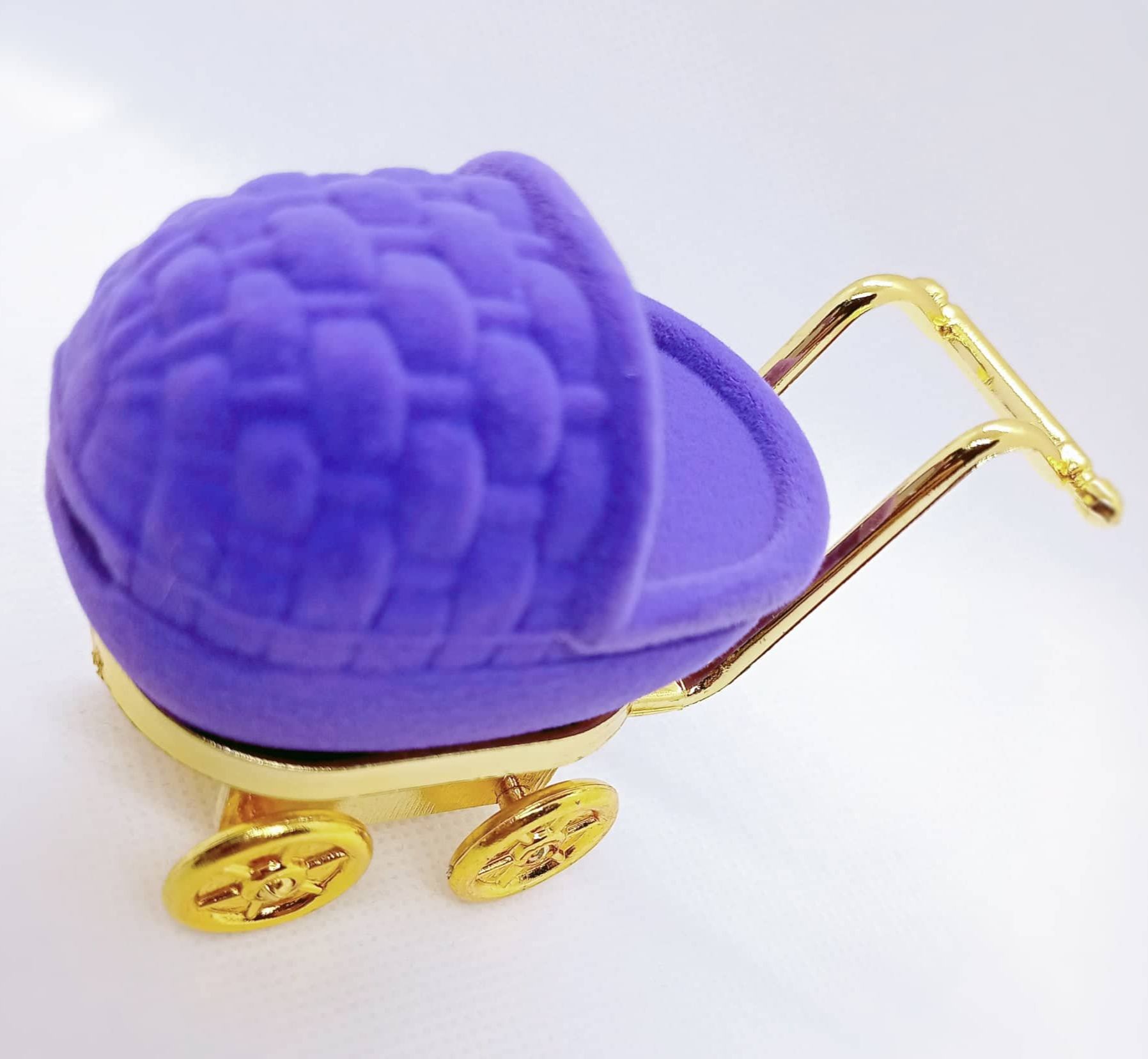 New Premium Trolley Ring Box for Gift Packing | Luxury Velvet Jewelry Ring Box | Engagement, Proposal & Wedding Gift Box
