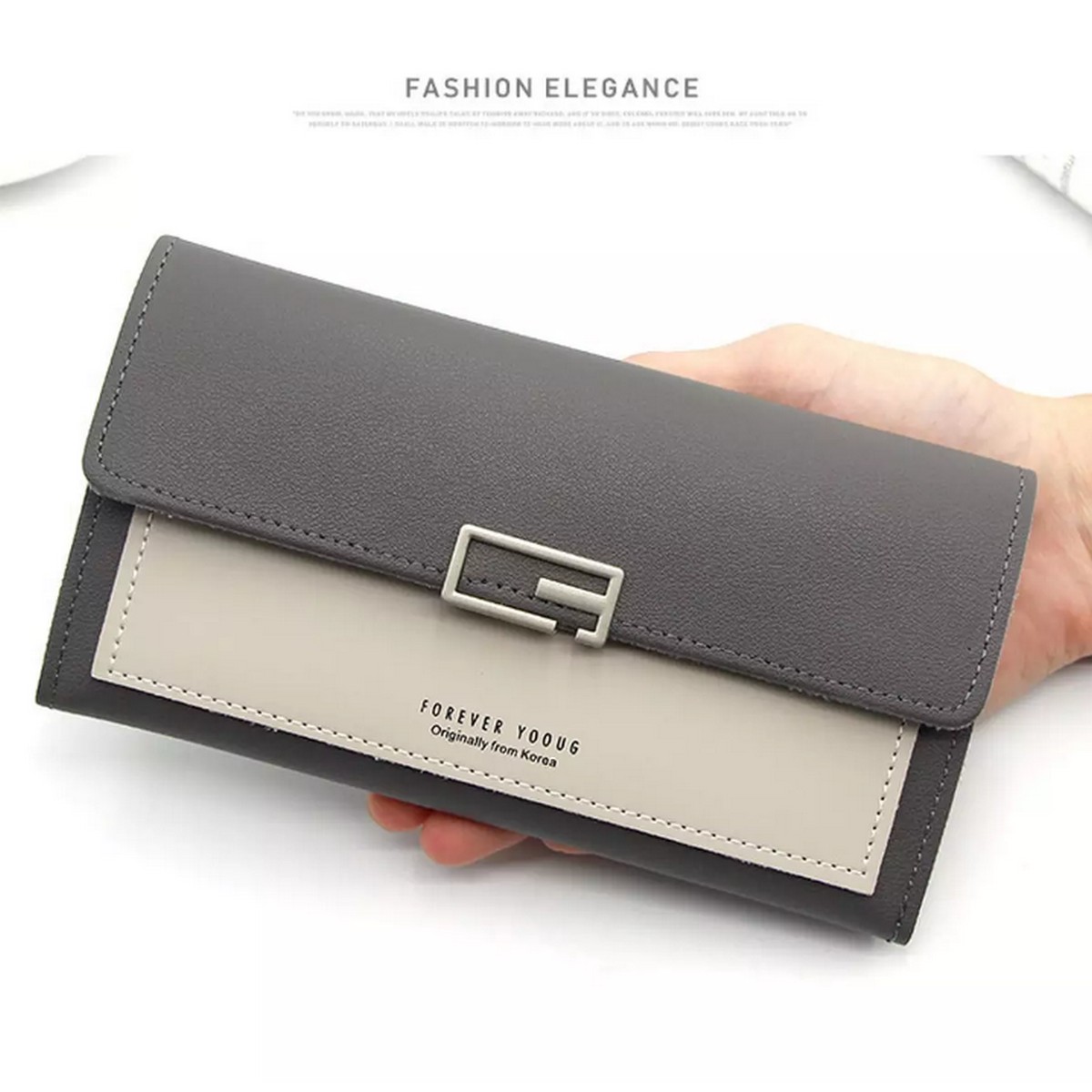 Wallet for Women - New Fashion Long Trifold Purse and Wallet for Girls