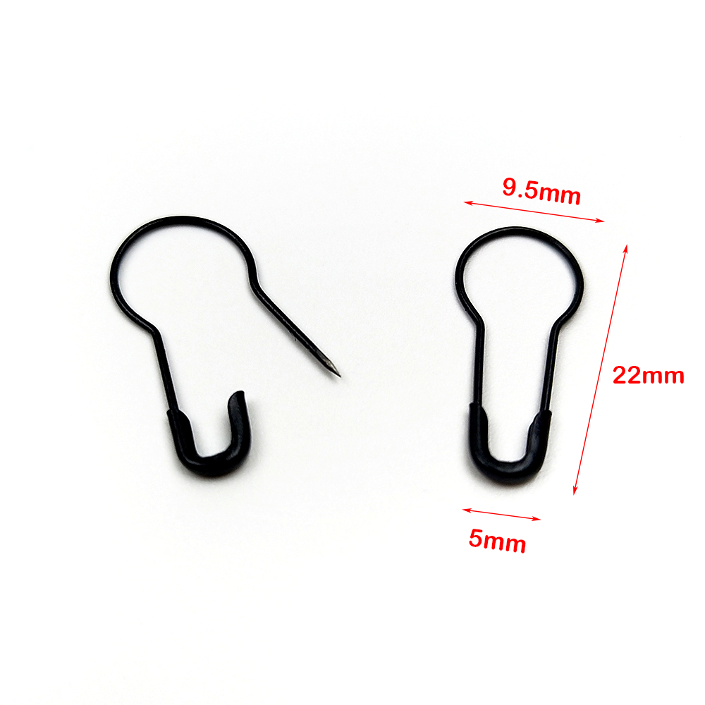 100Pcs/Pack Pin Safety Pins Metal Clips Gold Silver Marker Tag Gourd Pins  Safe Craft Knitting Cross Stitch Holder DIY Sewing Kit