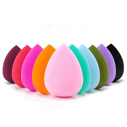 Pack of 6 Makeup Sponge Set | Beauty Blender for Liquid & Cream Makeup | Multi-Colored Flawless Sponges price in Pakistan