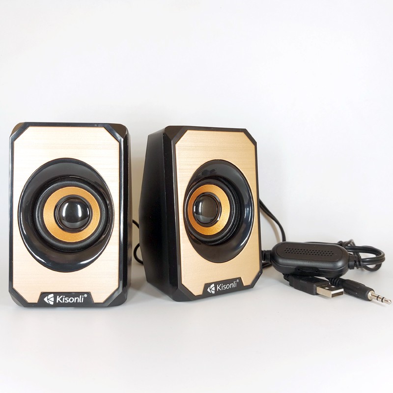 Kisonli KS04 USB Powered speaker For Laptop And Computers Daraz.pk