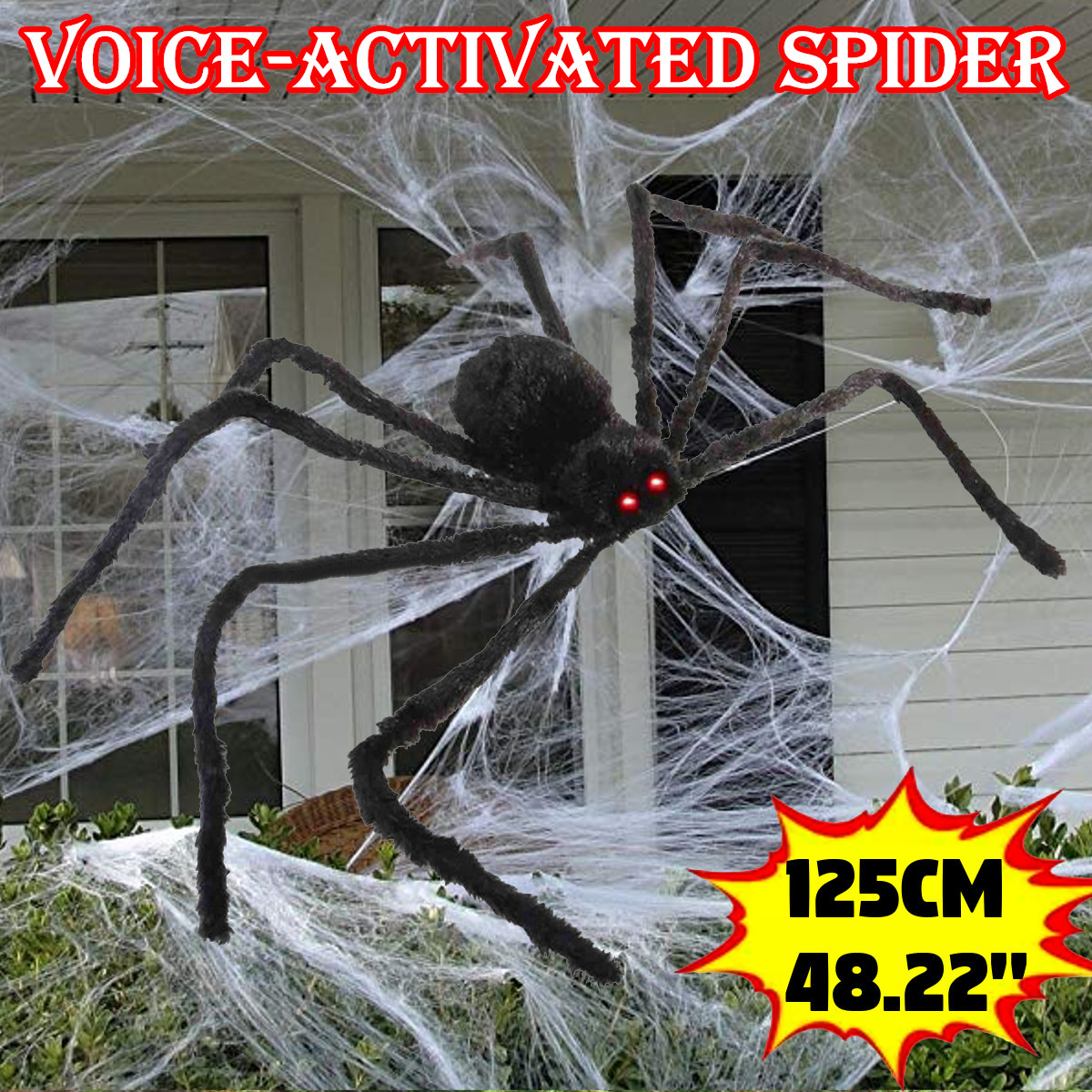 voice activated spiders
