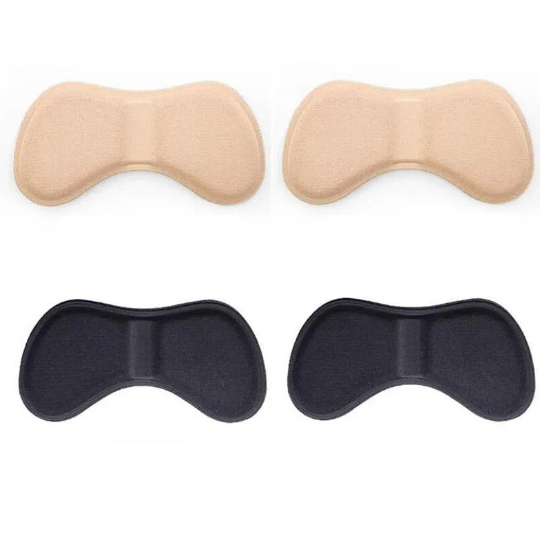 Dr Foot Self-Adhesive Heel Cushion Pads | Super Comfort Micro Suede Heel Grips | For Big Shoes & Sandals, Loose Shoes & Heel Pain Relief | Heel Protectors to Prevent Heel Pains - 1 Pairs (Unisex)