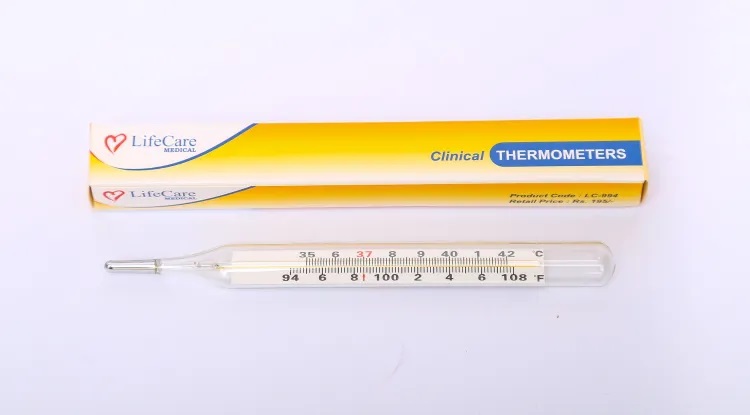 Classic Traditional Clinical Glass Thermometer 1
