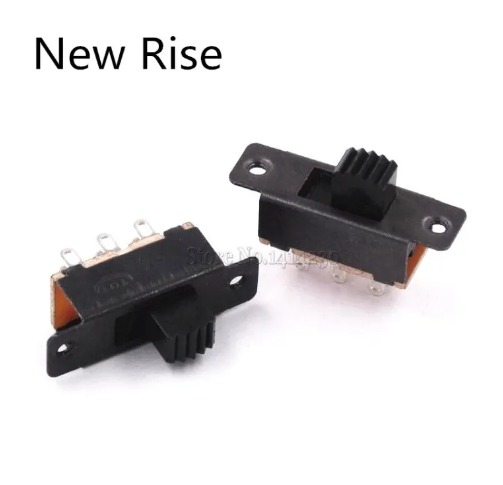 50 Interruttori A Scorrimento DIP 1 Bit 2.54mm Rossi &ndash; Modulo On/off Per PCB