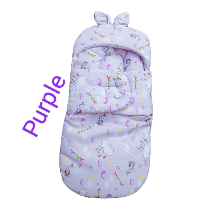 New 0-6 Months Baby Swaddle Wrap Blanket, Soft Microfiber Cloth, Comfortable Newborn Sleeping Bag, Colorful & Safe Nursery Accessory