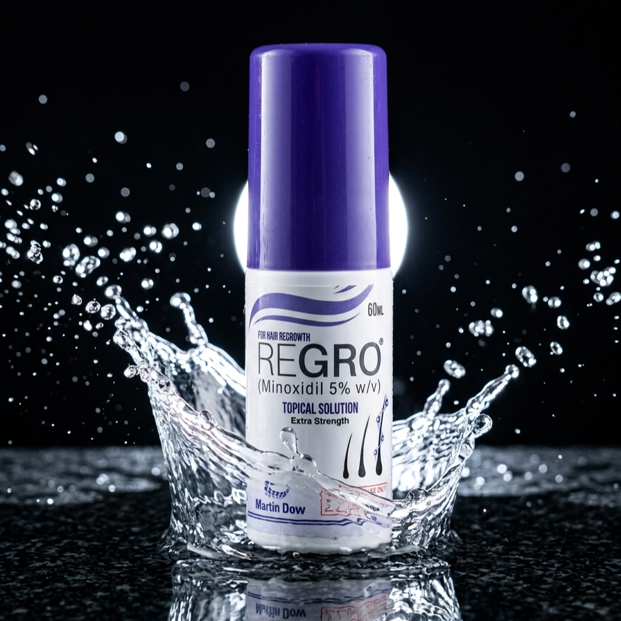 Minoxidil 5% Hair Topical Solution Hairfall Solution Hair Regrowth - Minoxin spray - Minoxidil beard oil