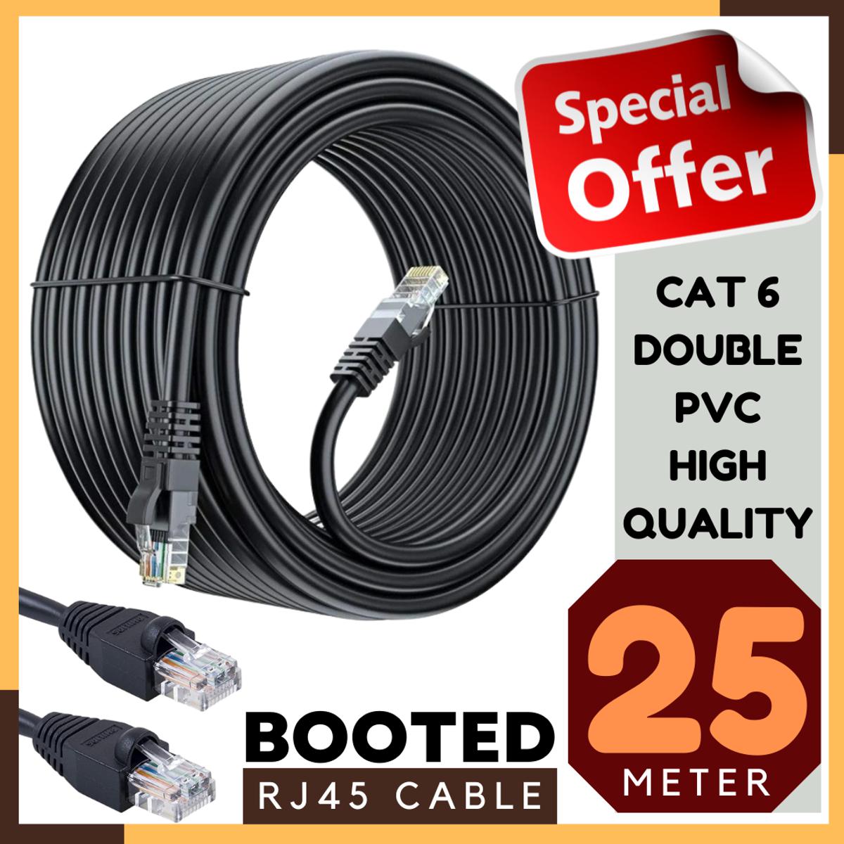 Ethernet Cable Lan Cable 25 METER Cat6 Network Cable Internet Cable Good Quality