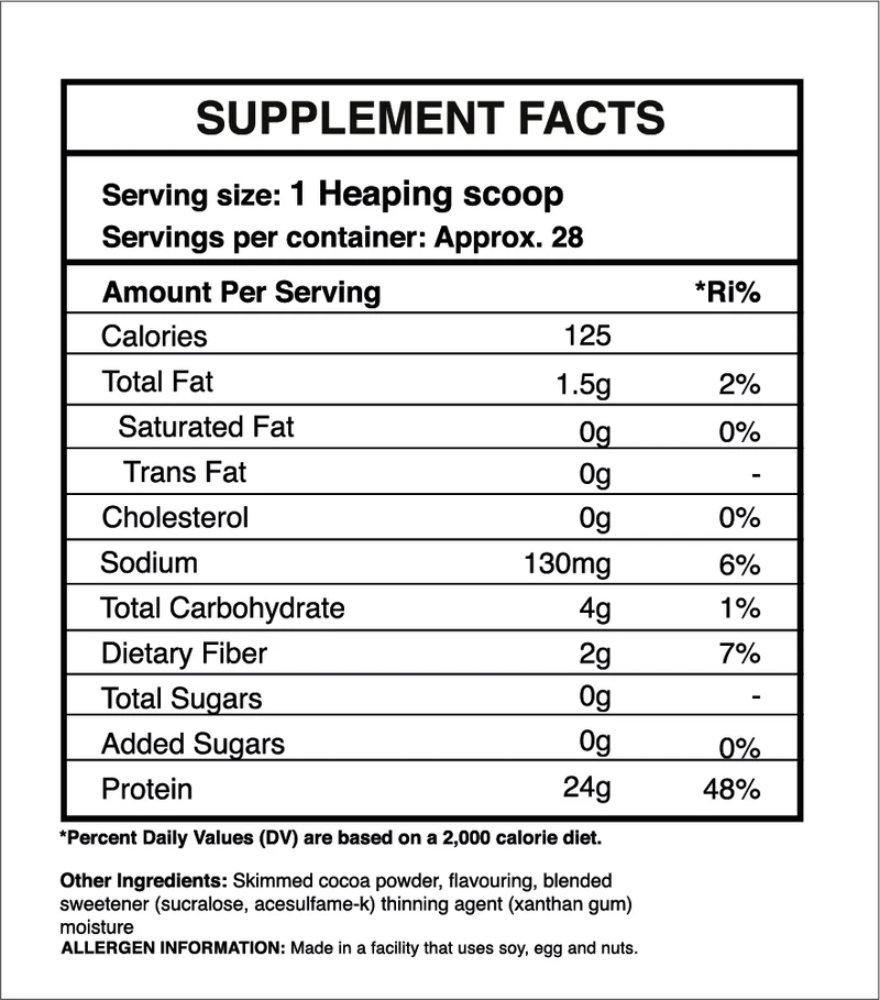 Jacked Nutrition Brown Rice Protein Powder – 2 LBS (28 Servings) | Plant-Based | Lactose-Free | Vegan-Friendly