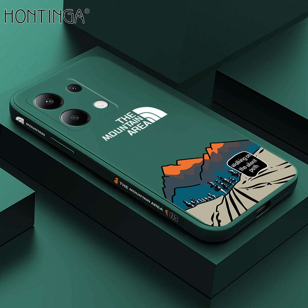 Hontinga for Redmi Note 13 Pro 4G Back Cover The Natural Moutain Area