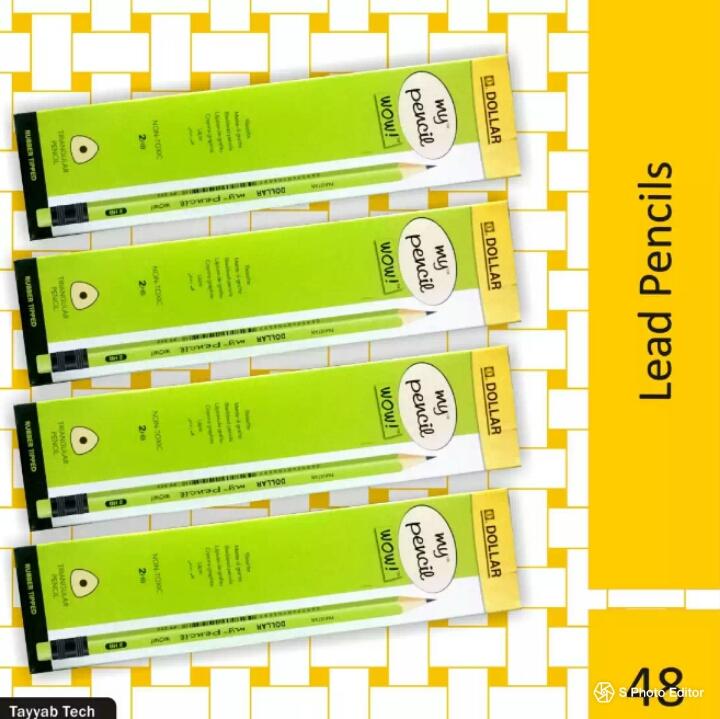 48 Pieces LED Pencil Set with 48 Unique Colors for Art And Drawing ...