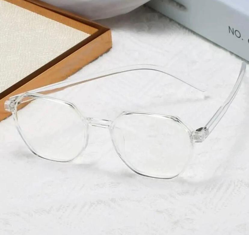 AlRashid Shopping Store New Transparent Lightweight Anti Glare UV Ray Eyeglasses For Men/Women