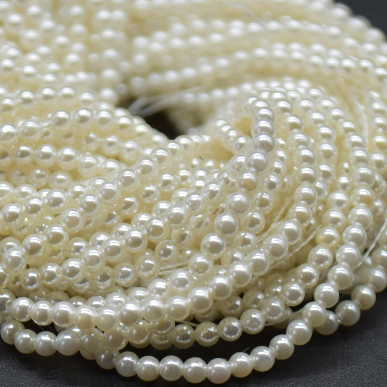 3mm 4mm 6mm 8mm 10mm shell pearl beads use in Jewllery bracelets suiting and jewellery tools | Tawakkal Crafts