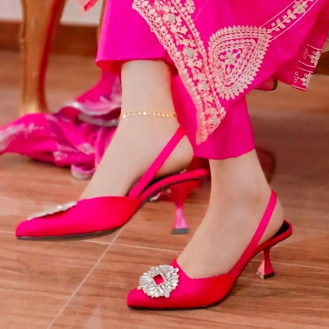 Pink Slingback Heels Comfortable and Stylish Footwear for Various Occasions