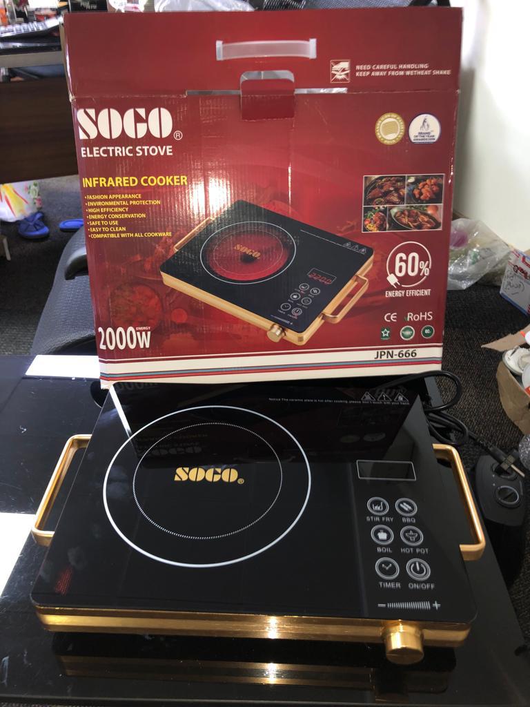 Sogo Electric Stove Infrared Cooker JPN 666 Price In Pakistan Sogo 