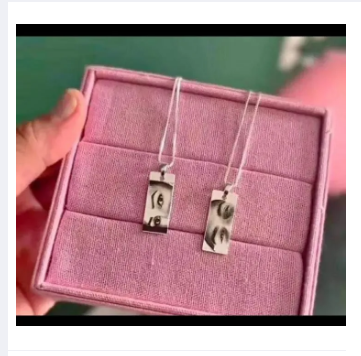 Personalized Eyes Lockets Crafted to Capture the Unique Beauty of Your Loved Ones best quality for gift with Gift picking