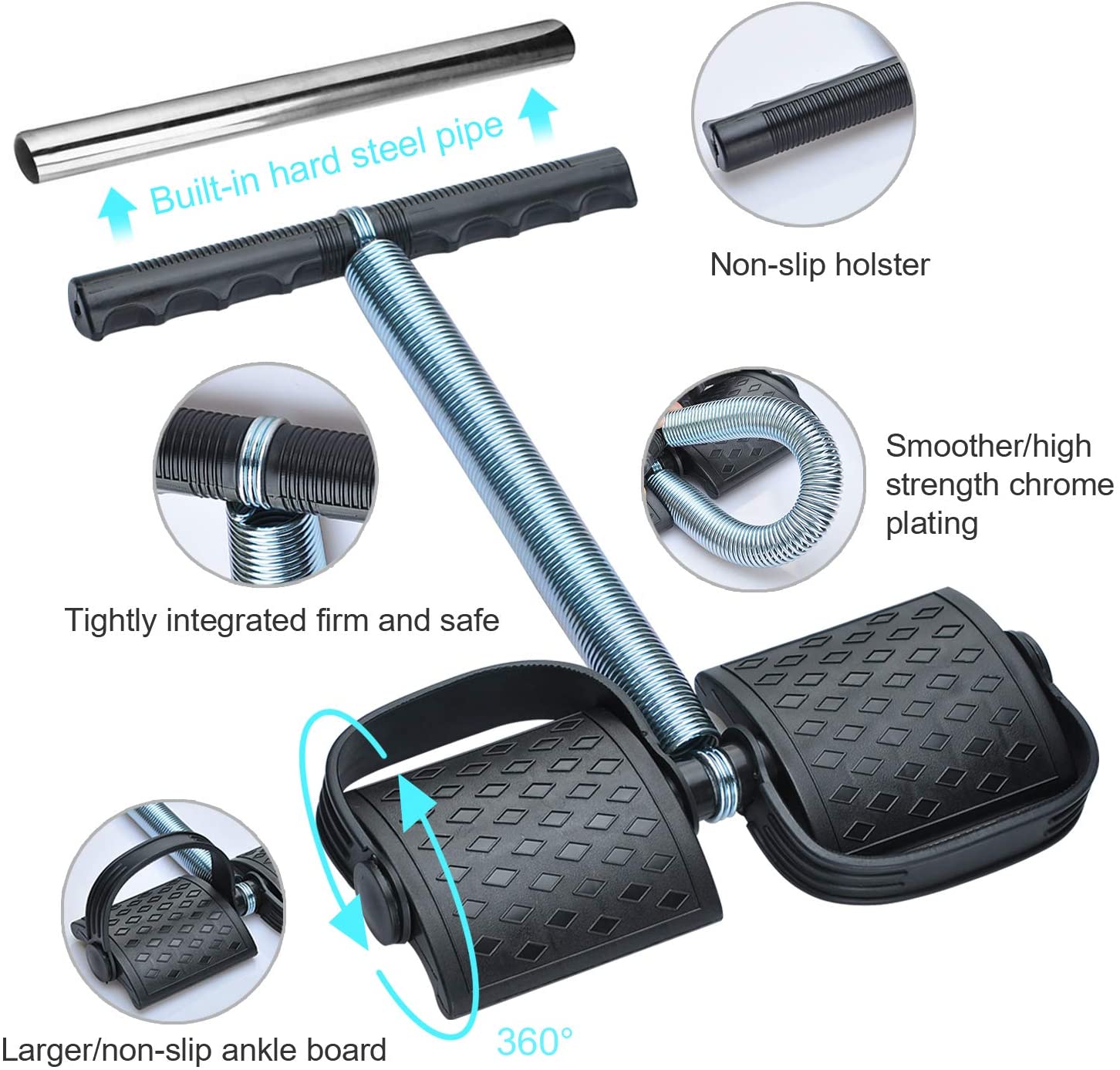 Tummy Trimmer Single Spring Weight Loss Machine For Home Gym