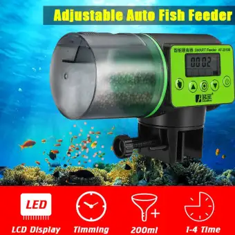 Dispaly Intelligent Timingfeeder Automatic Fish Feeder Timer Fish