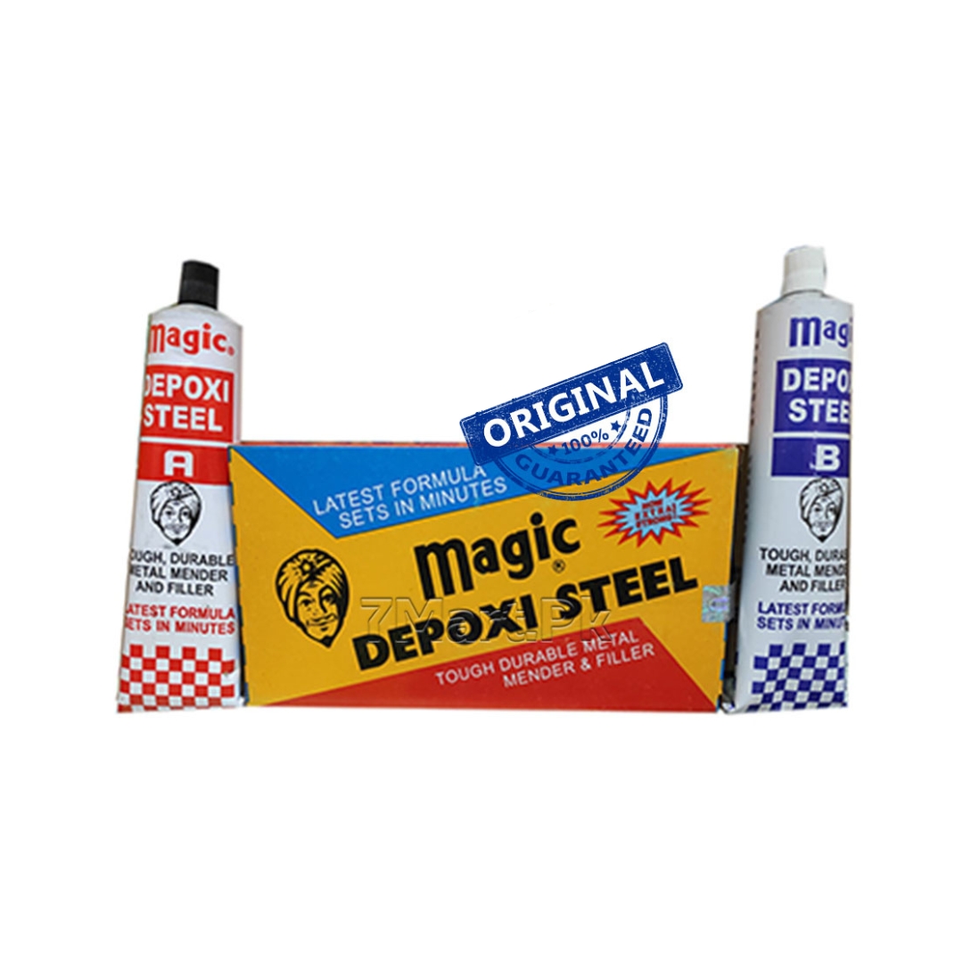 Magic Dpoxy Magic Depoxi Steel – Super-Strong Epoxy Adhesive Glue (Pack of Sizes ...