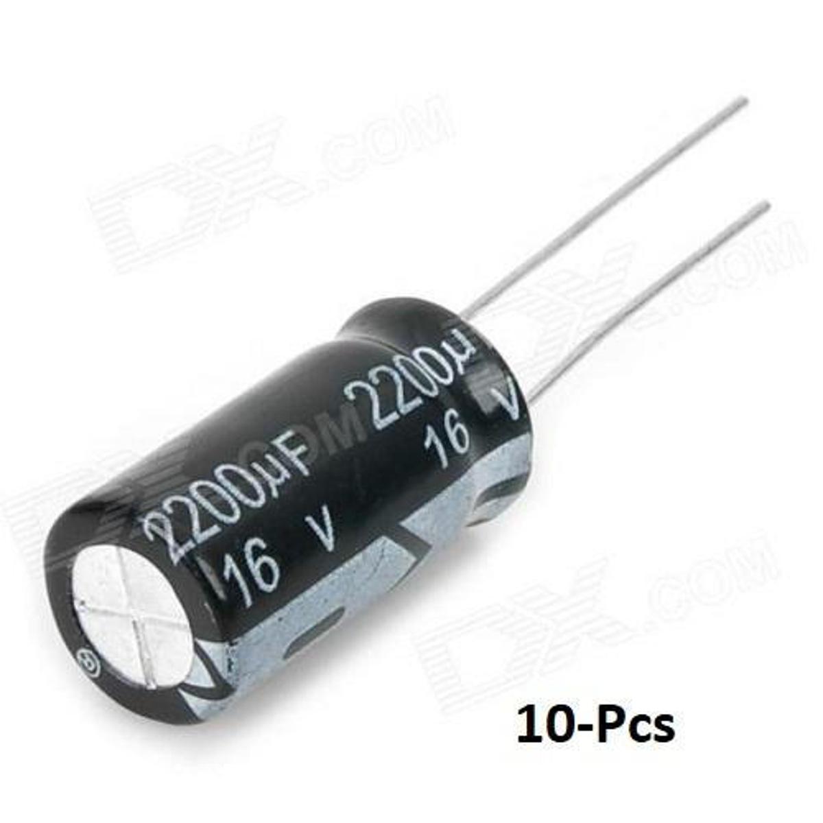 20pcs/lot T09 220uf16V aluminum electrolytic capacitor size 6*12 16V 220uf 20% - 502