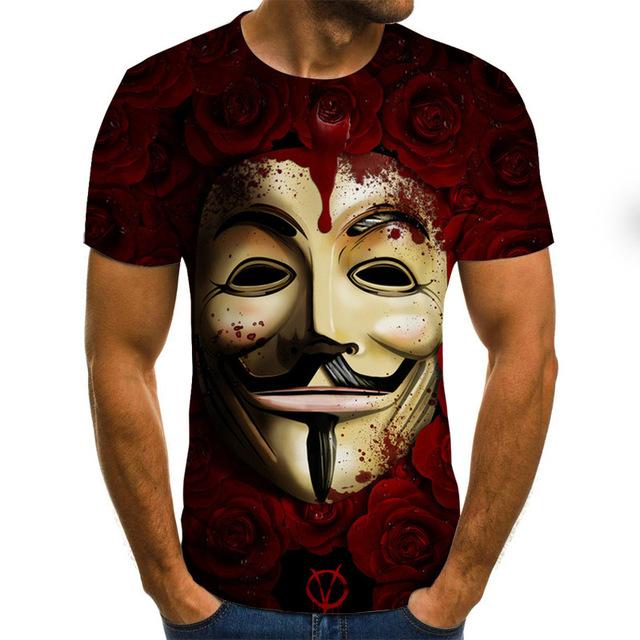 Shirts 2022 Summer Tee Shirt Homme 