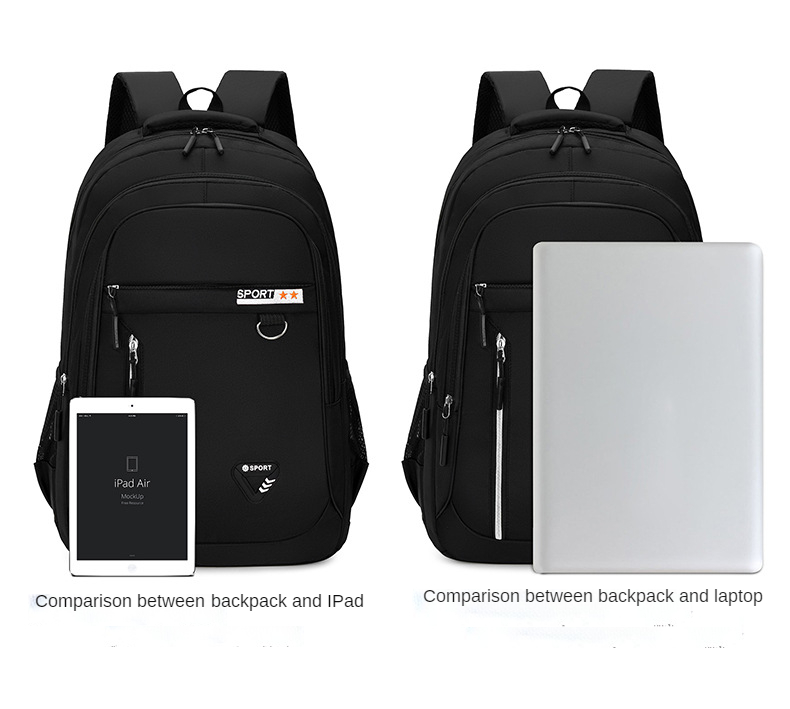Men's Waterproof Laptop Backpack Men Business Oxford Backpacks for Teenage Travel Bags Rucksack Male