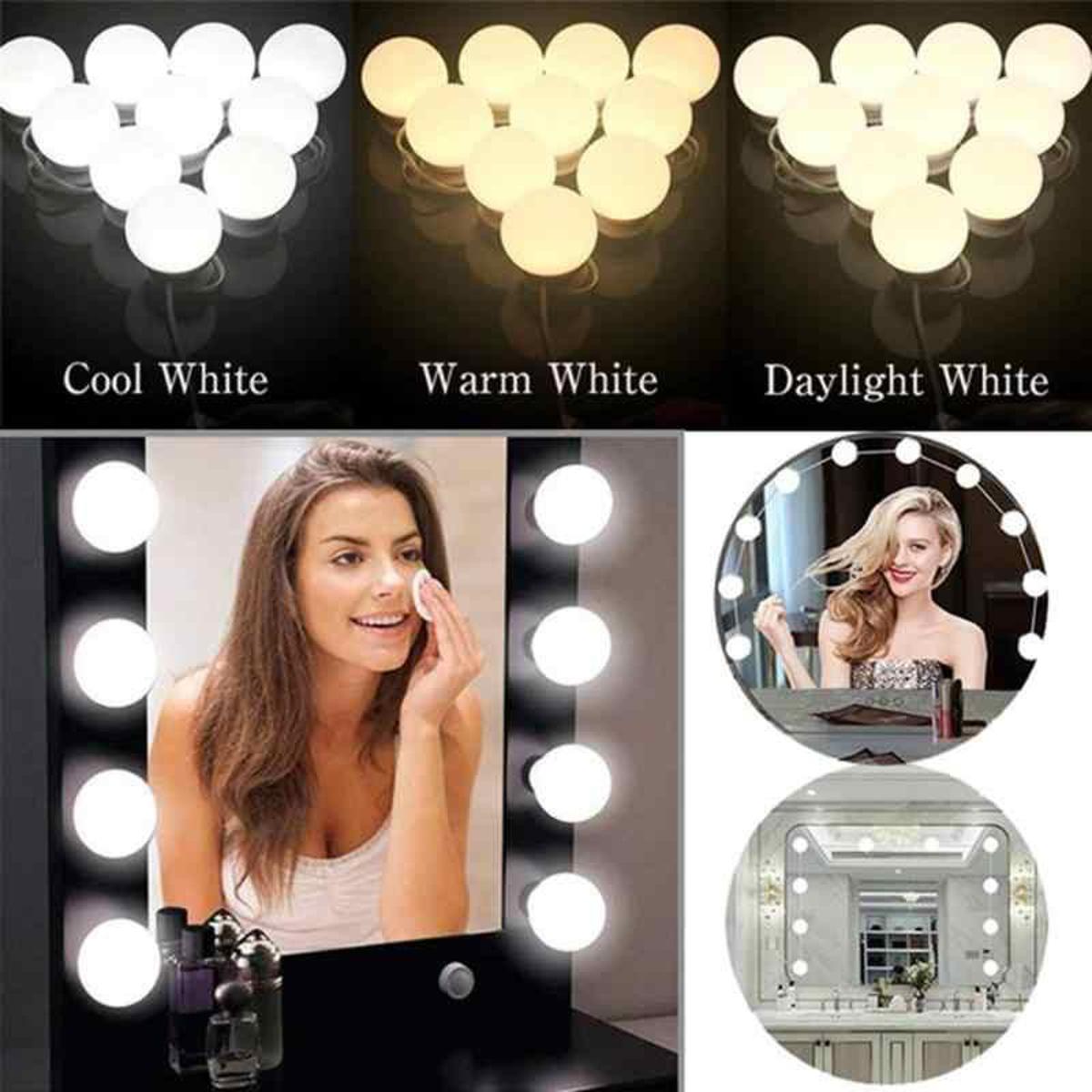 Portable Led Studio Mirror Lights For Makeup
