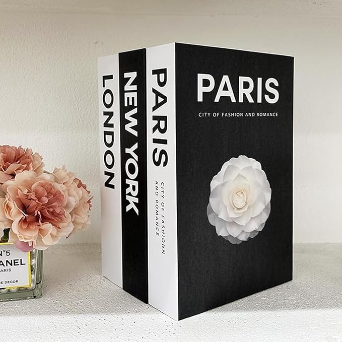 dummy books modern aesthetic fake books | Faux Books | Decorative Books | Dummy Books for Home & Office Decoration | Fake Book Decor