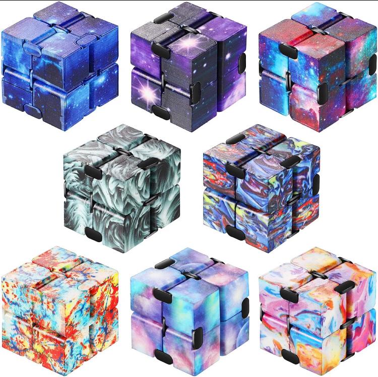 Infinity Cube Fidget Toy Prime Quality Gadget for Kids and Adults Stress and Anxiety Relief Cool Hand Mini Kill Time Toy